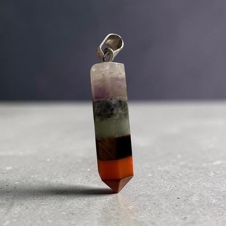 Подвеска-кулон Маятник 7 чакр