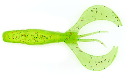 Мягкая приманка Lucky John Curly Shrimp 2in (50 мм), цвет S15, 10 шт.