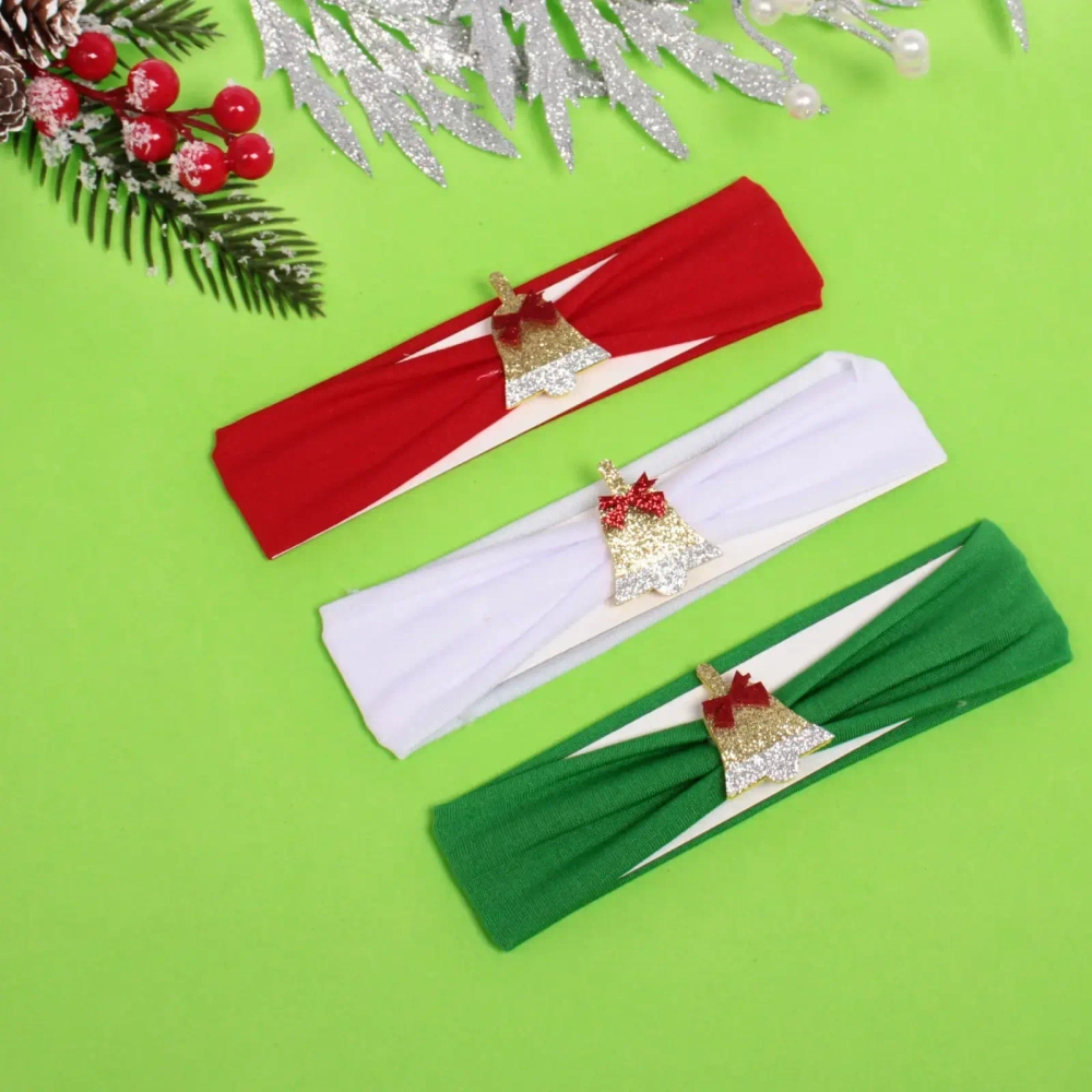 Повязка на голову детская «New Little Mi Mi - Чудесный колокольчик», микс 3 цвета, 4*16.5см