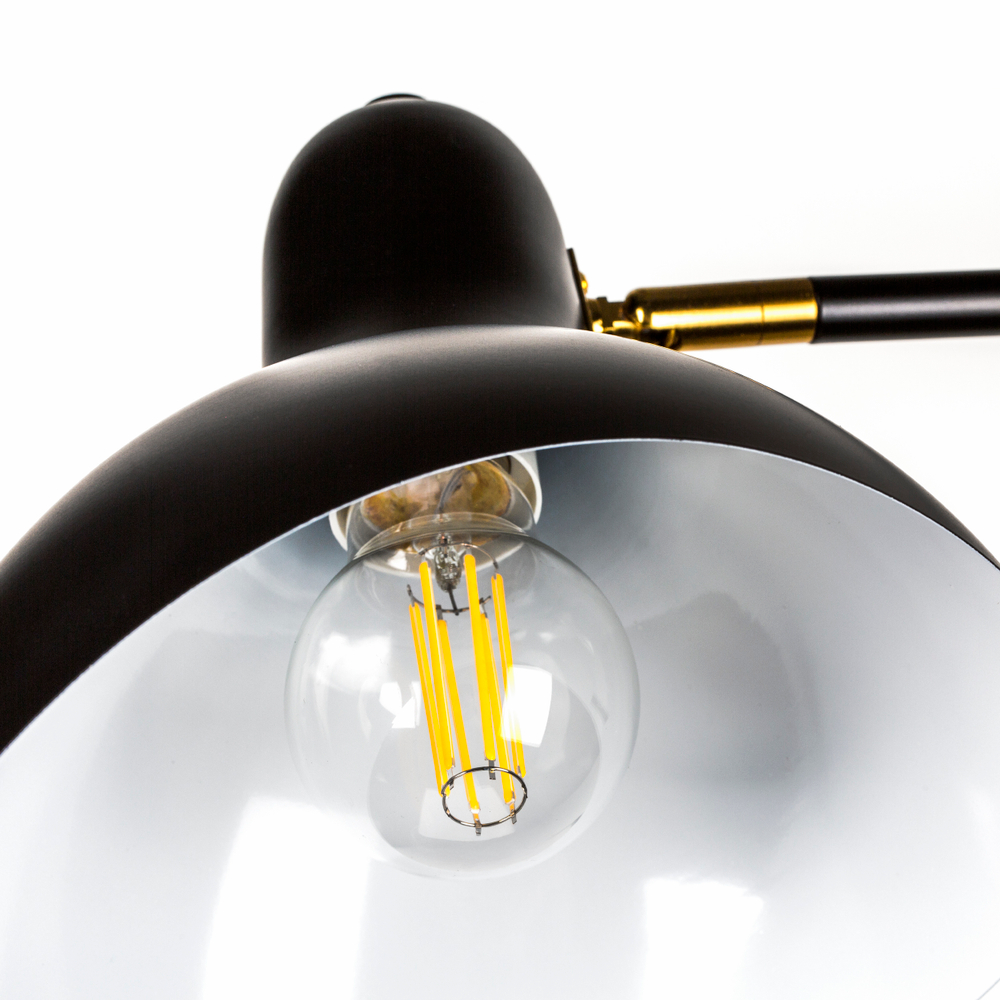 765647 Бра LOFT 1х20W E27 ЧЕРНЫЙ IP20