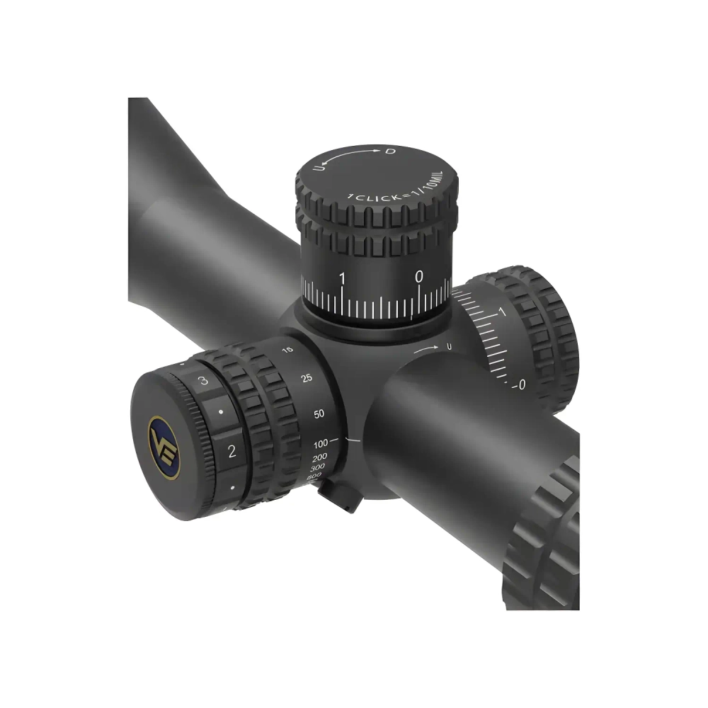 Оптический прицел Vector Optics ORION PRO MAX 4-16x44 HD FFP MIL (SCFF-59) - вид сверху с регулировочными барабанами
