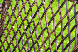 "Доппио" обеденная группа плетеная, цвет коричневый