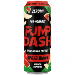 ZEROMI Энергетический pre-workout напиток PUMP DASH (450 мл.) [M]