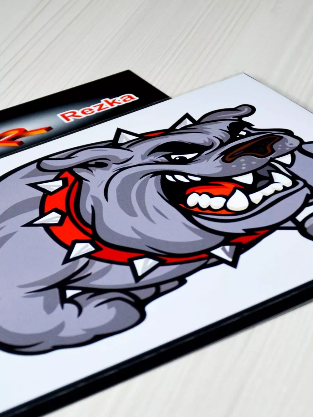 Наклейка - Злая собака