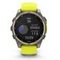 Garmin Fenix 8 47 мм Solar Titanium – сапфир, жёлто-серый ремешок