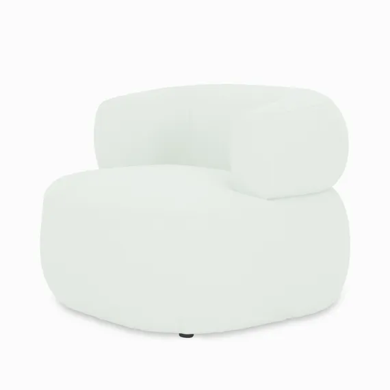 Кресло Plush Cloud молочное