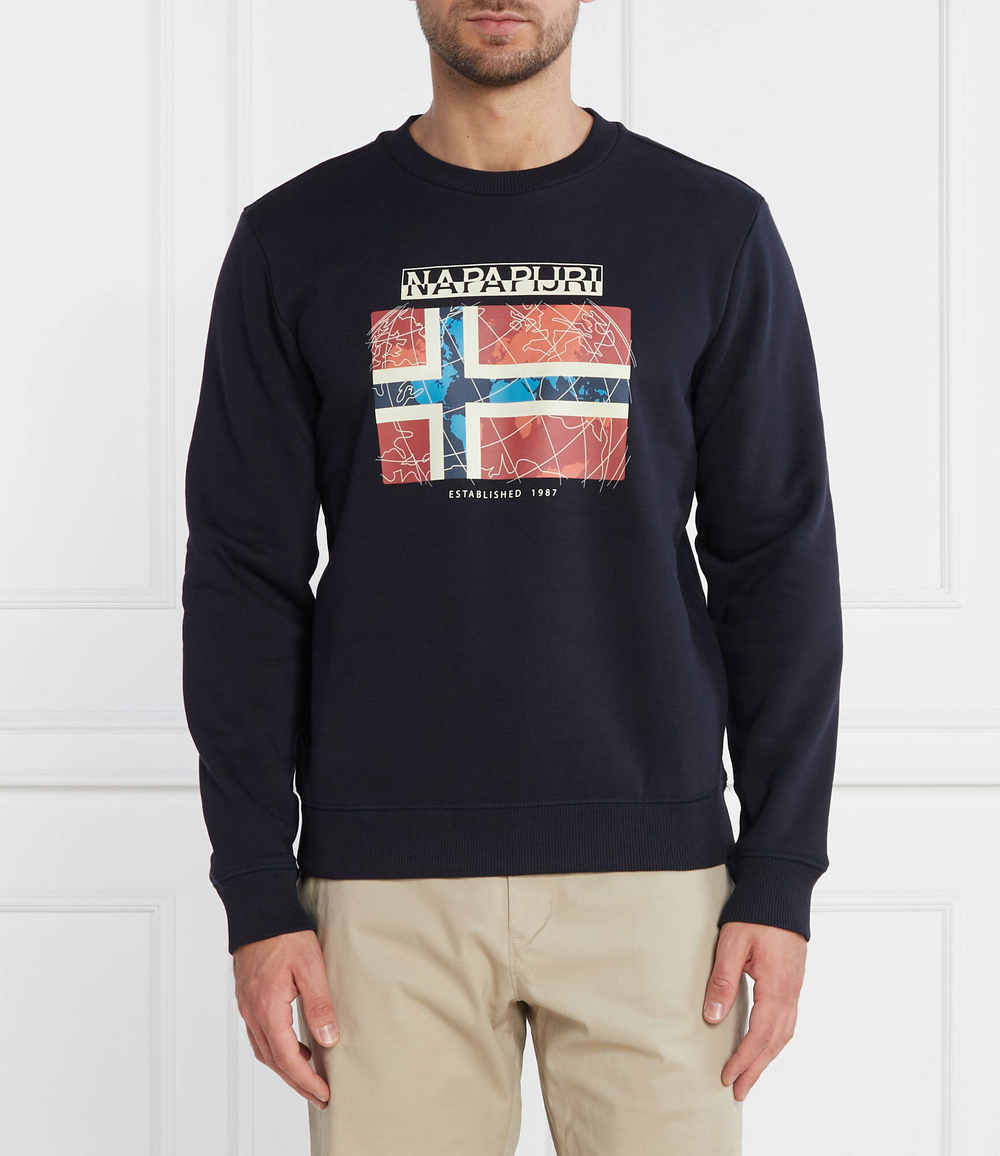 Худи B-GUIRO C 1 Napapijri - темно-синий(NP0A4HEB)