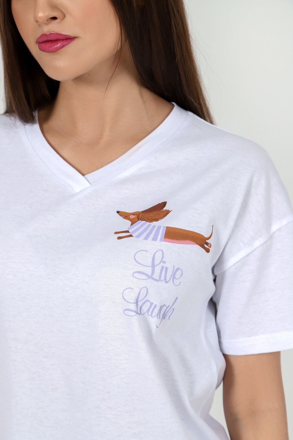 Костюм женский Таксы-2 Виотекс БЕЛЫЙ