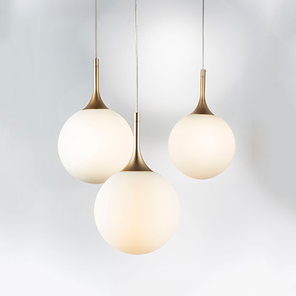 813023 Подвес GLOBO 1х40W E14 шампань/белый