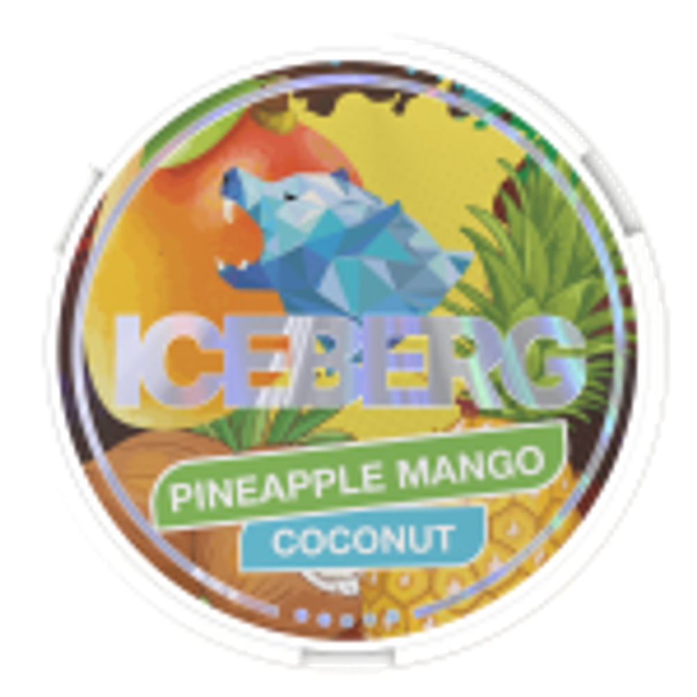 ICEBERG 75mg Pineapple Mango Coconut, ICEBERG
