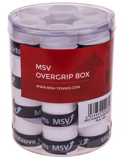 Теннисные намотки MSV Cyber Wet Overgrip white 24P