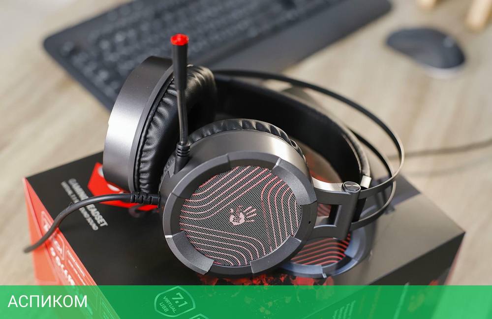 Наушники A4Tech Bloody G530 Grey