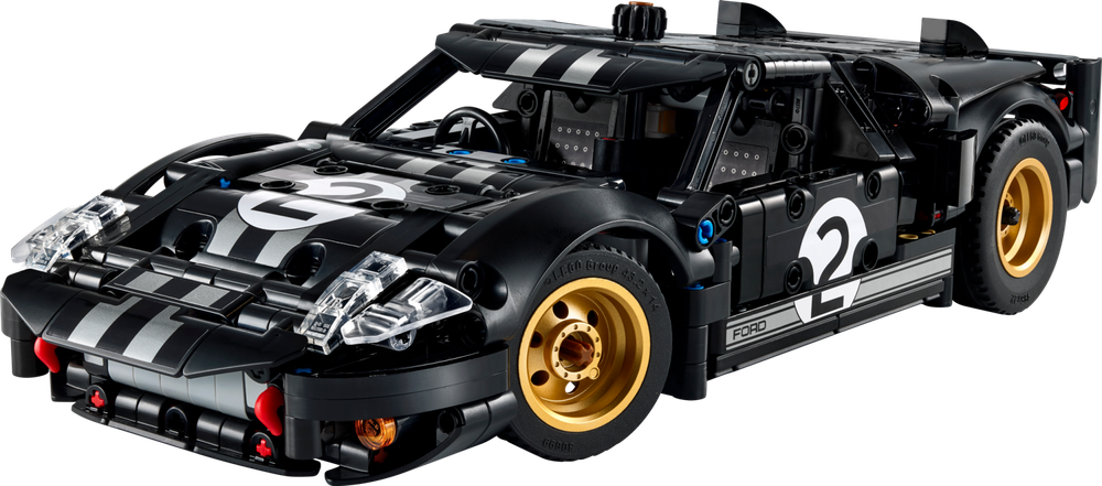 Конструктор Лего Техник Гоночный автомобиль Ford GT40 MKII 1966 42223 | LEGO Technic коллекционная модель 793 детали 18+