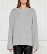Шерстяной свитер Michael Kors - серый(MF460YPF2G)
