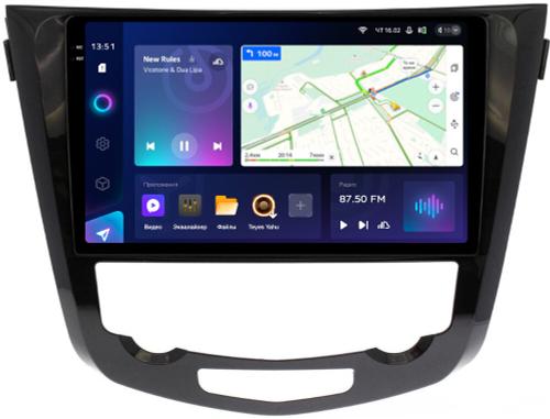 Магнитола для Nissan X-Trail T32, Qashqai J11 2014-2022 (климат, рамка большая) - Teyes CC3-2K на Android 10, Быстрая, 2K QLED, CarPlay, 4G SIM-слот