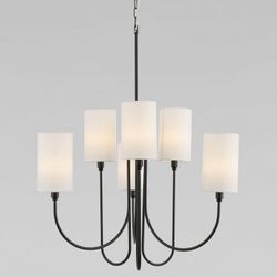 Подвесная люстра Eurosvet Abbey 60164/6 черный