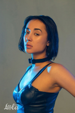 Черный ошейник 49см с бабочкой Lola Games Party Hard Decadence 1089-01lola