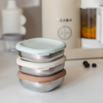 Набор из 3-х контейнеров из нержавеющей стали BEABA