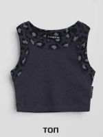 Леопардовый костюм для девочки с шортами