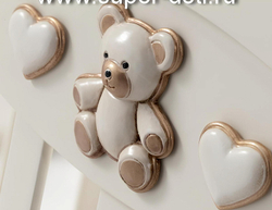 Пеленальный комод Erbesi Tippy Jolie слоновая кость