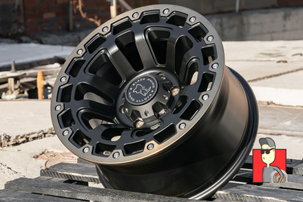 Комплект дисков Black Rhino Razorback 17x9 et12 6x139.7
