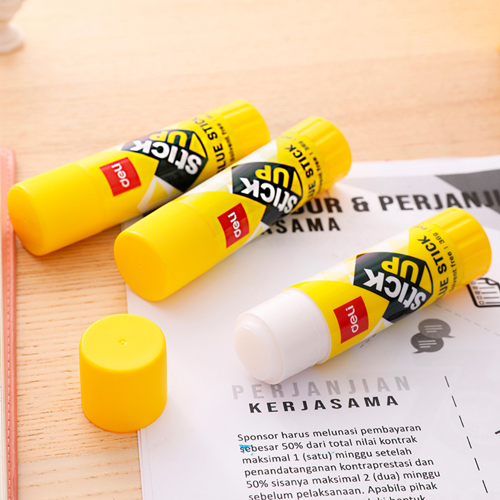 Клей-карандаш DELI 36 грамм, сильной  фиксации