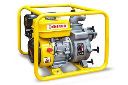 Мотопомпа бензиновая Energo PTG 208AT (AGG AGTP50A) - для грязной воды [50 мм | 36 м³/ч | 600 л/мин]