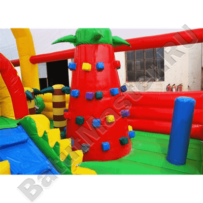 Коммерческий надувной батут "Радуга 2" 13*7*6 м