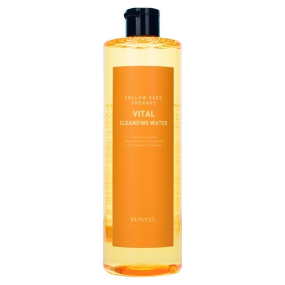 Мицеллярная вода витаминизирующая с экстрактами цитрусовых Eunyul Yellow Seed Therapy Vital Cleansing Water 500мл