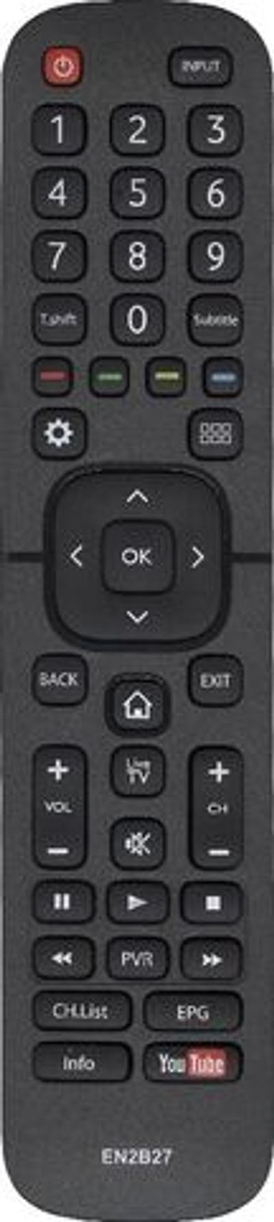 Пульт EN2B27 (без кнопки NETFLIX) для DEXP / DOFFLER / HISENSE  EN2B27D