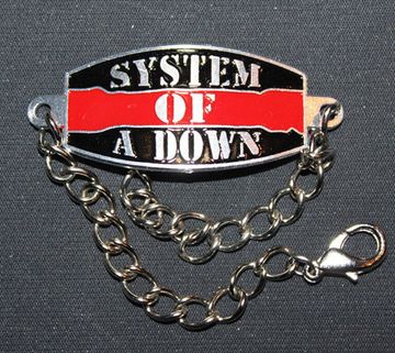 Браслет алюминиевый System Of A Down