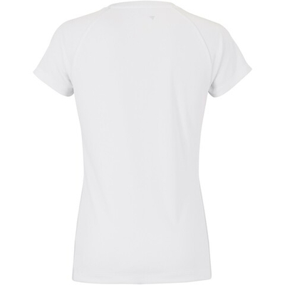 Футболка для девочки теннисная Tecnifibre Lady Jr F2 Airmesh - royal