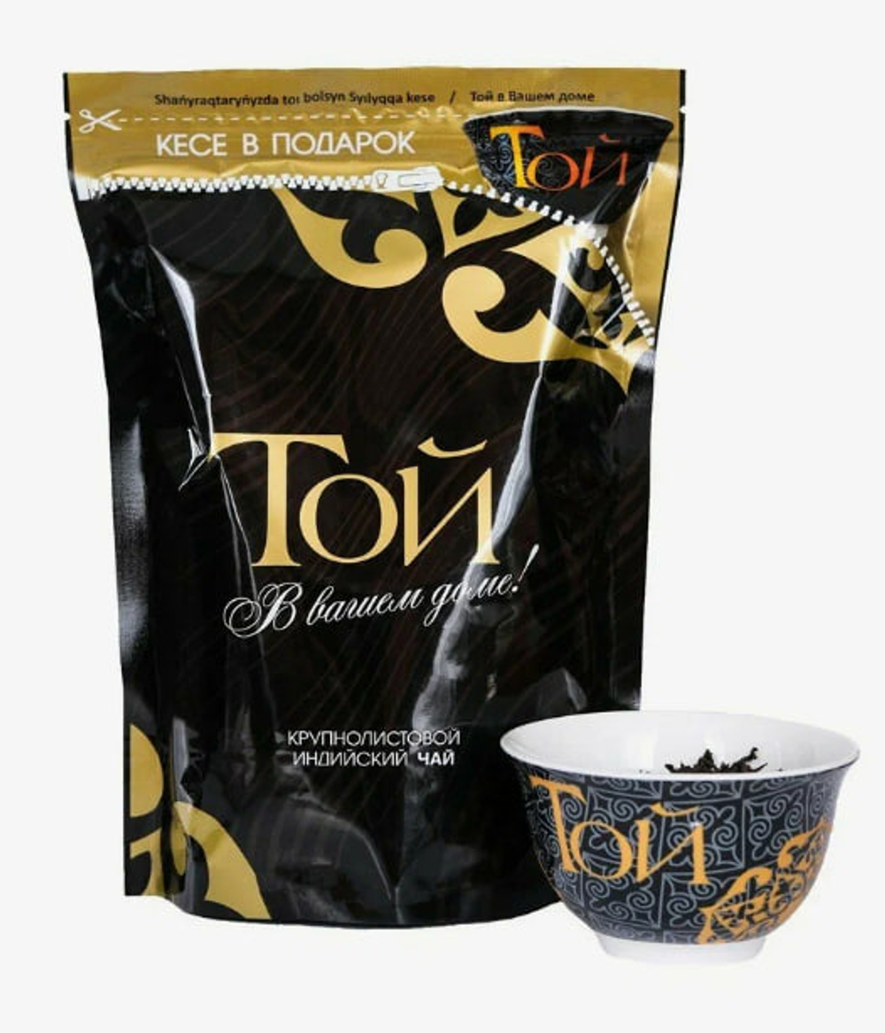 Чай Той Индия крупный лист 200 гр с пиалой черная