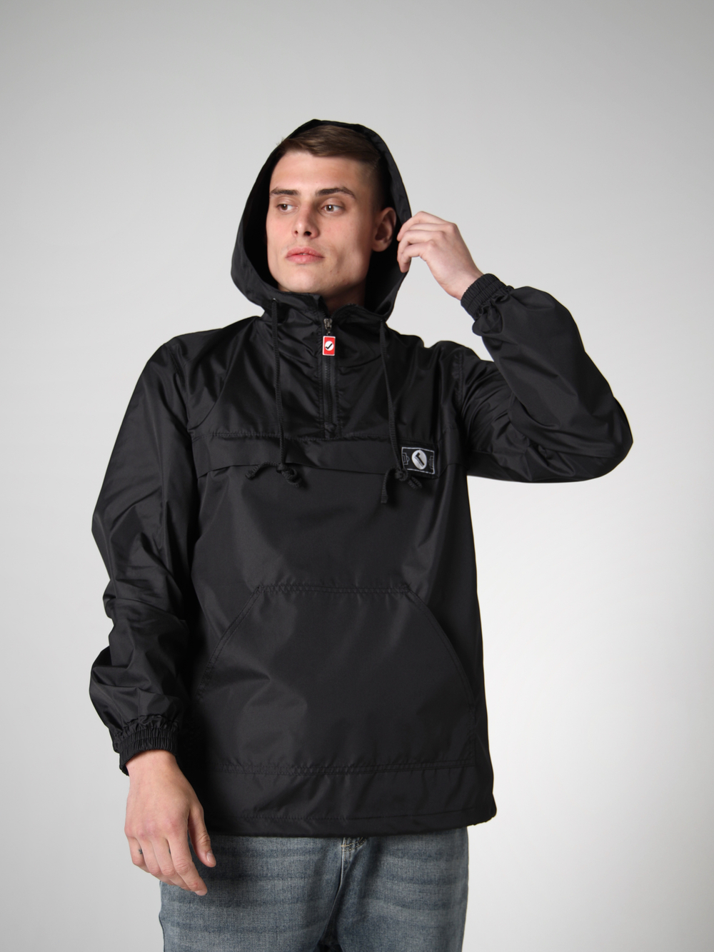 Анорак облегченный дюспо город горький черный