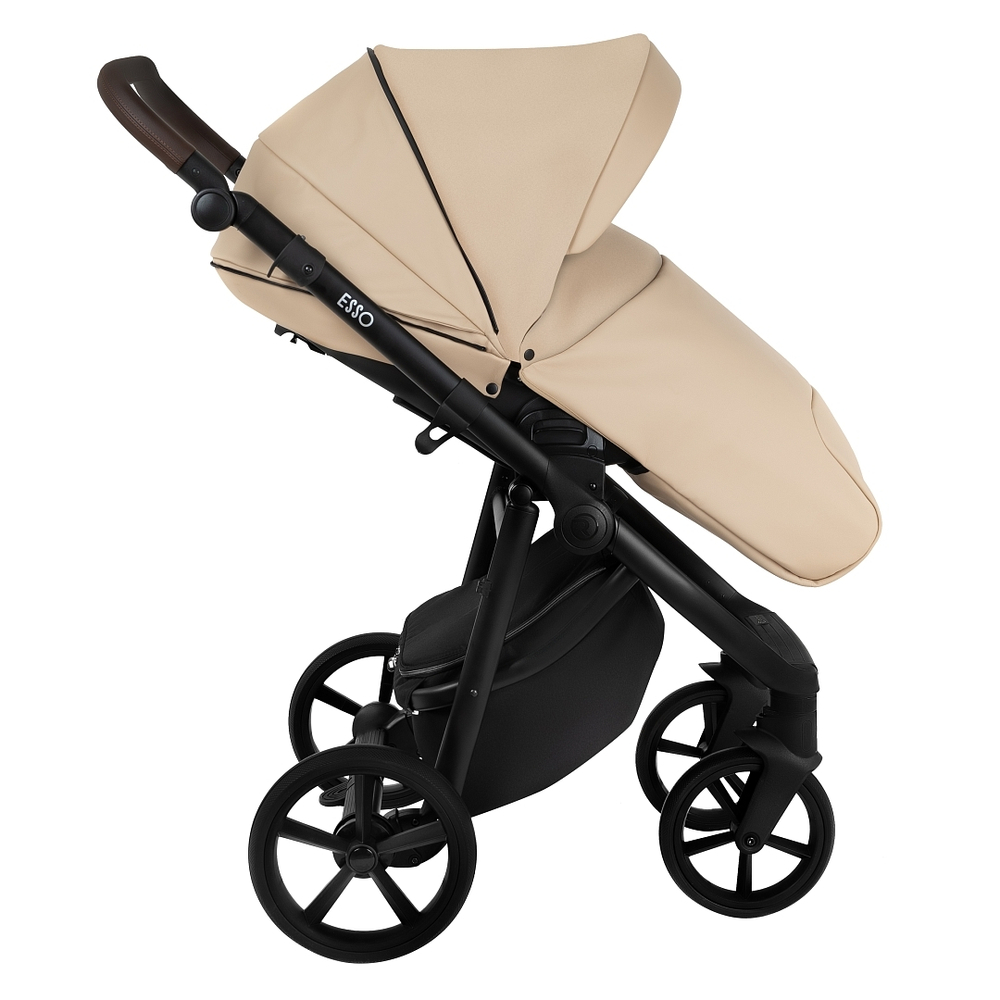 Коляска 2 в 1 Roan Esso Leather, Caramel / Бежевый
