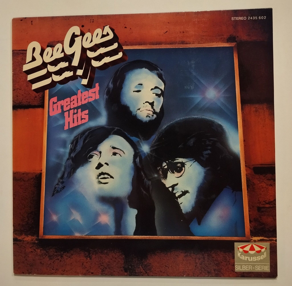 Винтажная виниловая пластинка LP Bee Gees Greatest Hits (Germany 1975)
