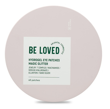 BL Oriental Патчи для глаз гидрогелевые 40шт с комплексом из 7 драгоценных пудр
