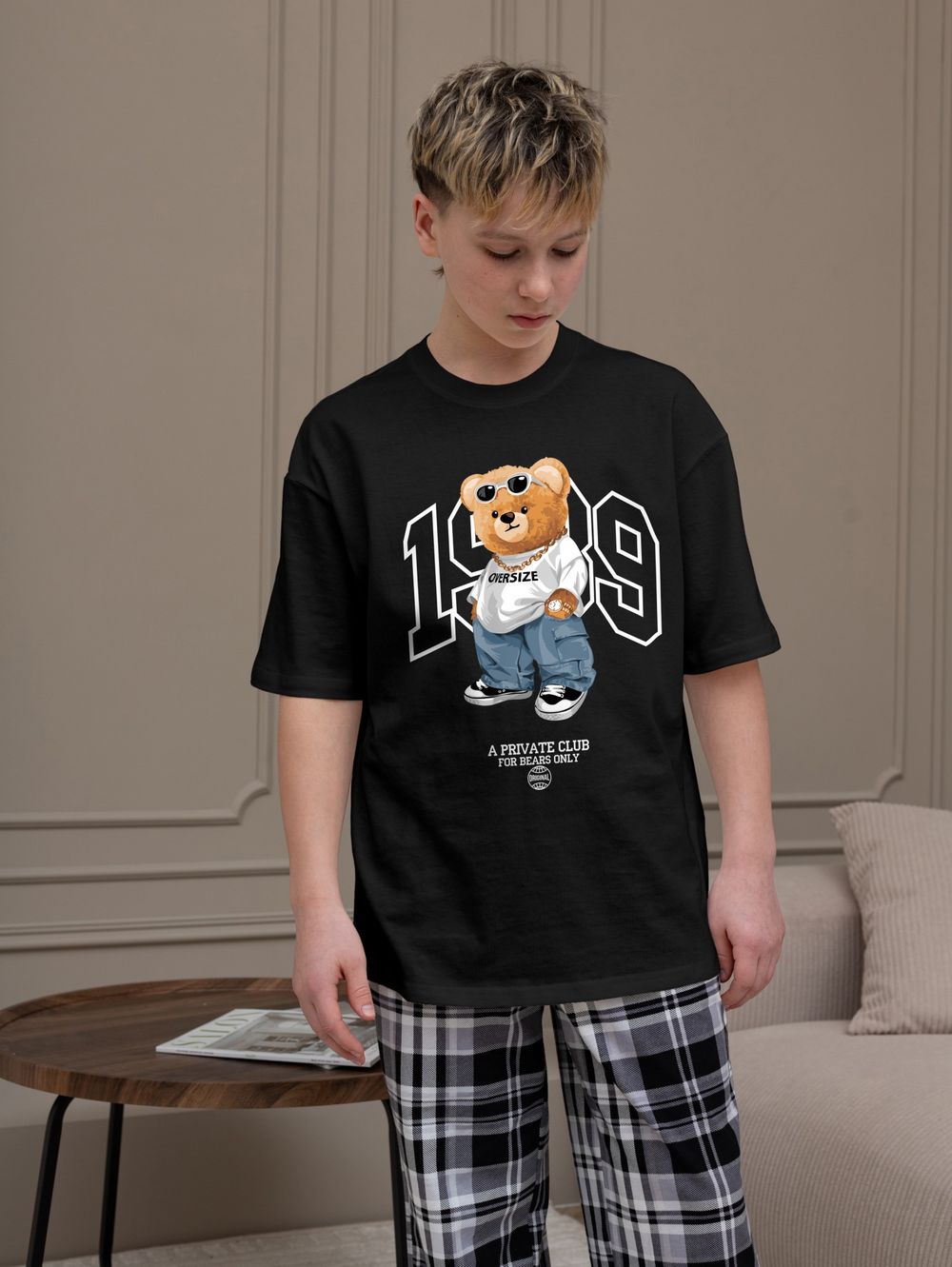 Костюм для мальчика Мишель-3 Виотекс ЧЁРНЫЙ