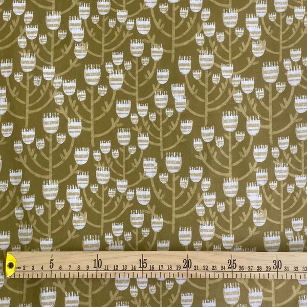ПОЛНОЧНЫЕ ЦВЕТЫ #3, отрез 55*65 см 100% хлопок Handmade Fabrics 2
