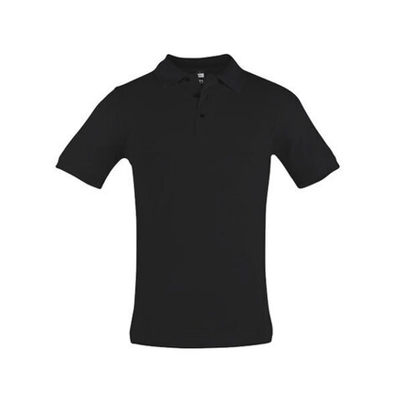 Рубашка поло мужская ADAM Чёрный  XXL