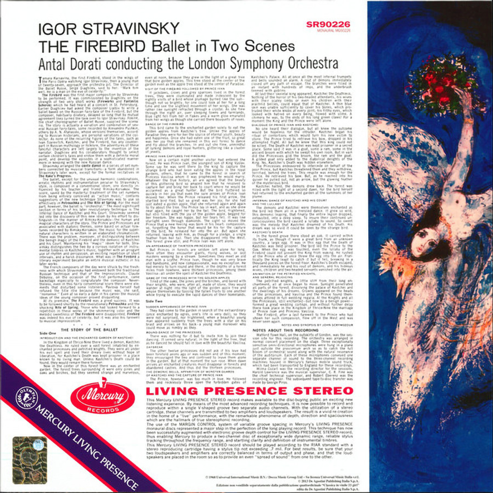 Antal Dorati, London Symphony Orchestra / Igor Stravinsky: The Firebird (LP)