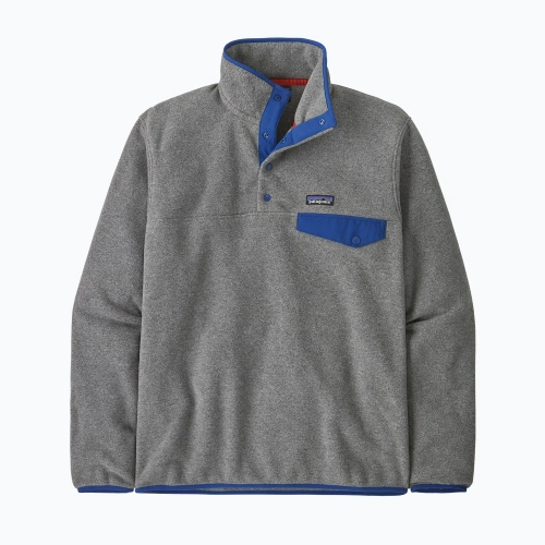 Толстовка Patagonia LW Synch Snap-T P/O nickel w/clement blue