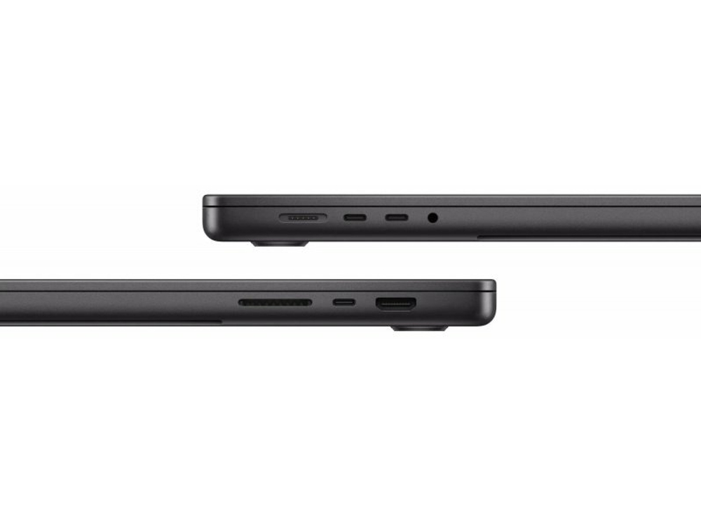 14.2 Ноутбук Apple MacBook Pro 14 2023 3024x1964, Apple M3 Max, RAM 36 ГБ, SSD 1 ТБ, Apple graphics 30-core, macOS, MRX53, Space Black, английская раскладка