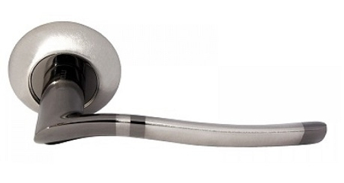 Ручка раздельная DIY MH-04 SN/BN Цвет-белый никель/черный никель