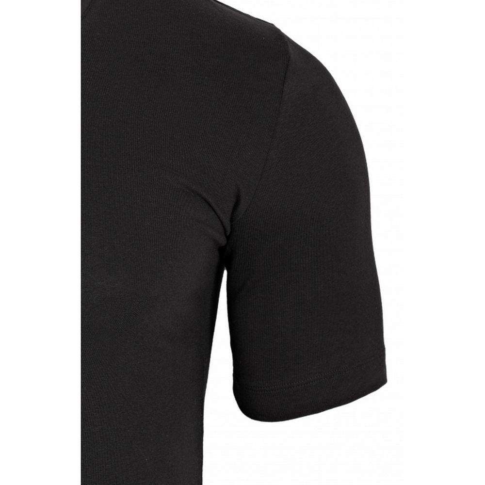 Мужская футболка черная с V-вырезом BUGATTI 50004/6061 930