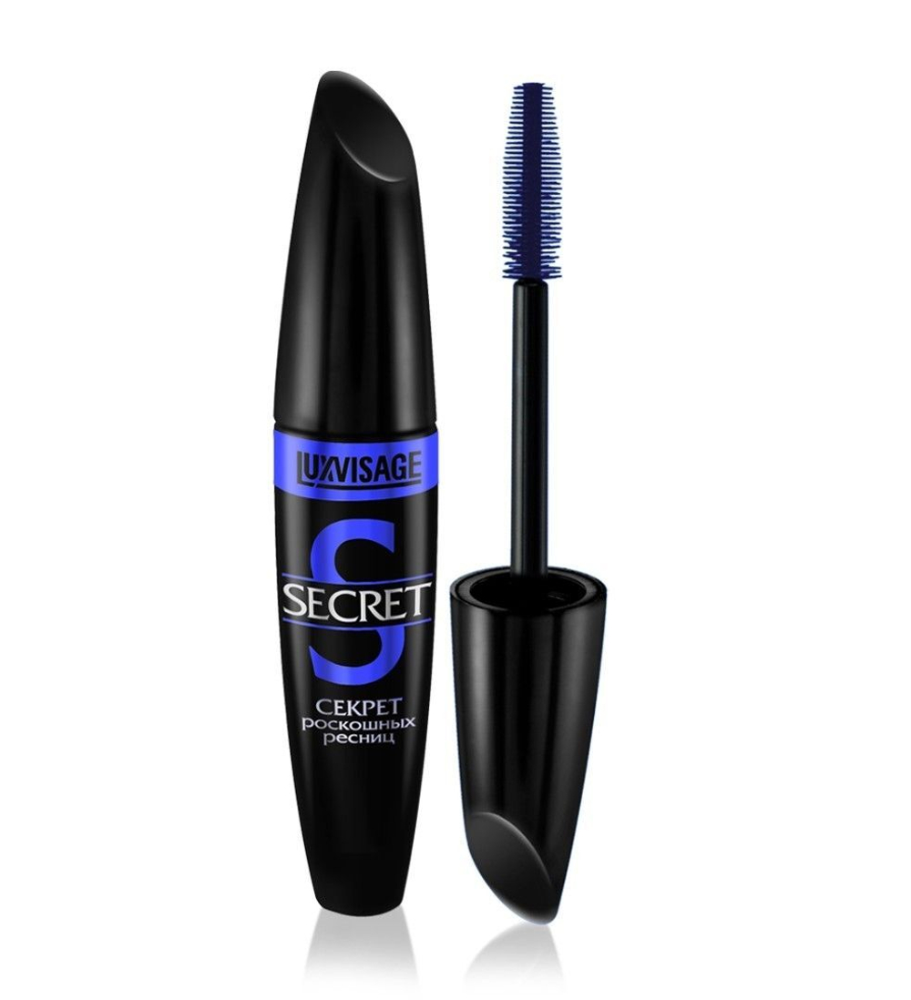 LUXVISAGE Тушь для ресниц SECRET Секрет роскошных ресниц (Синяя)