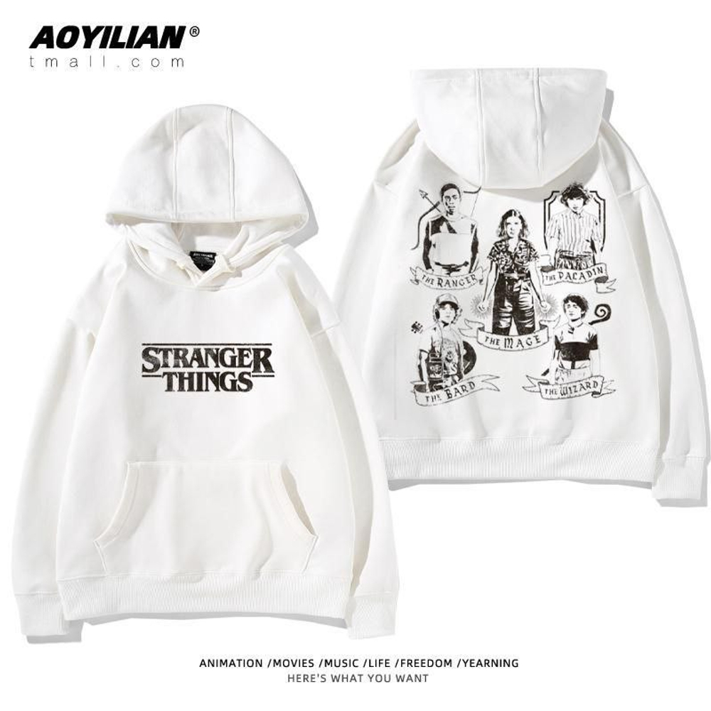 Детская толстовка-худи "Очень странные дела"