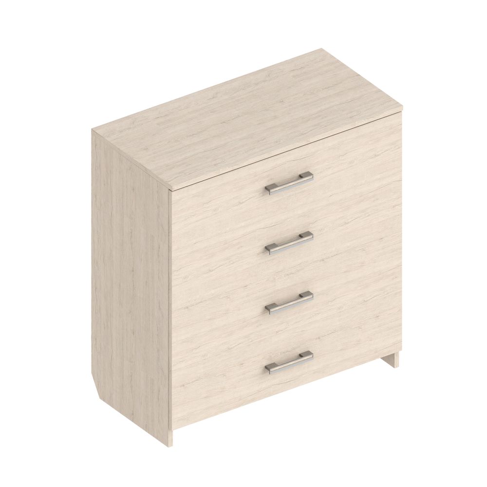 Комод с 4 ящиками (пикар), ЛДСП, Велес