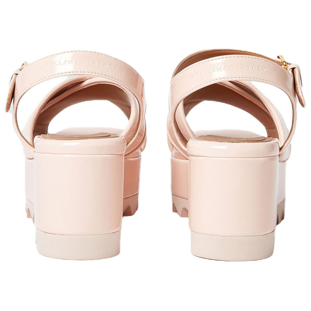 Stella McCartney Elyse Artificial Leather One Strap Sandals Women"s Pink