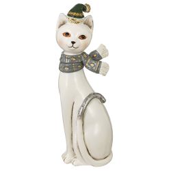 GAEM Фигурка декоративная "Кошка", L8 W7 H25 см, 2в.
